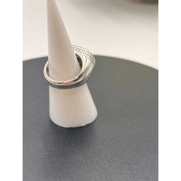 Alwand Vahan 925 sterling silver 14k diamond cluster cocktail statement Ring 7.2 - Picture 8 of 15